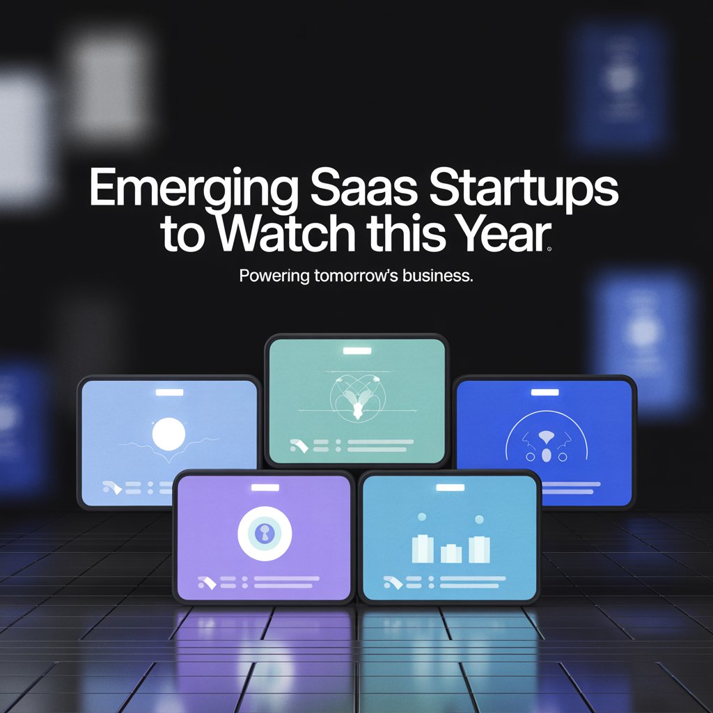 Emerging SaaS Startups to Watch This Year: Breaking Down the Innovators Reshaping Business