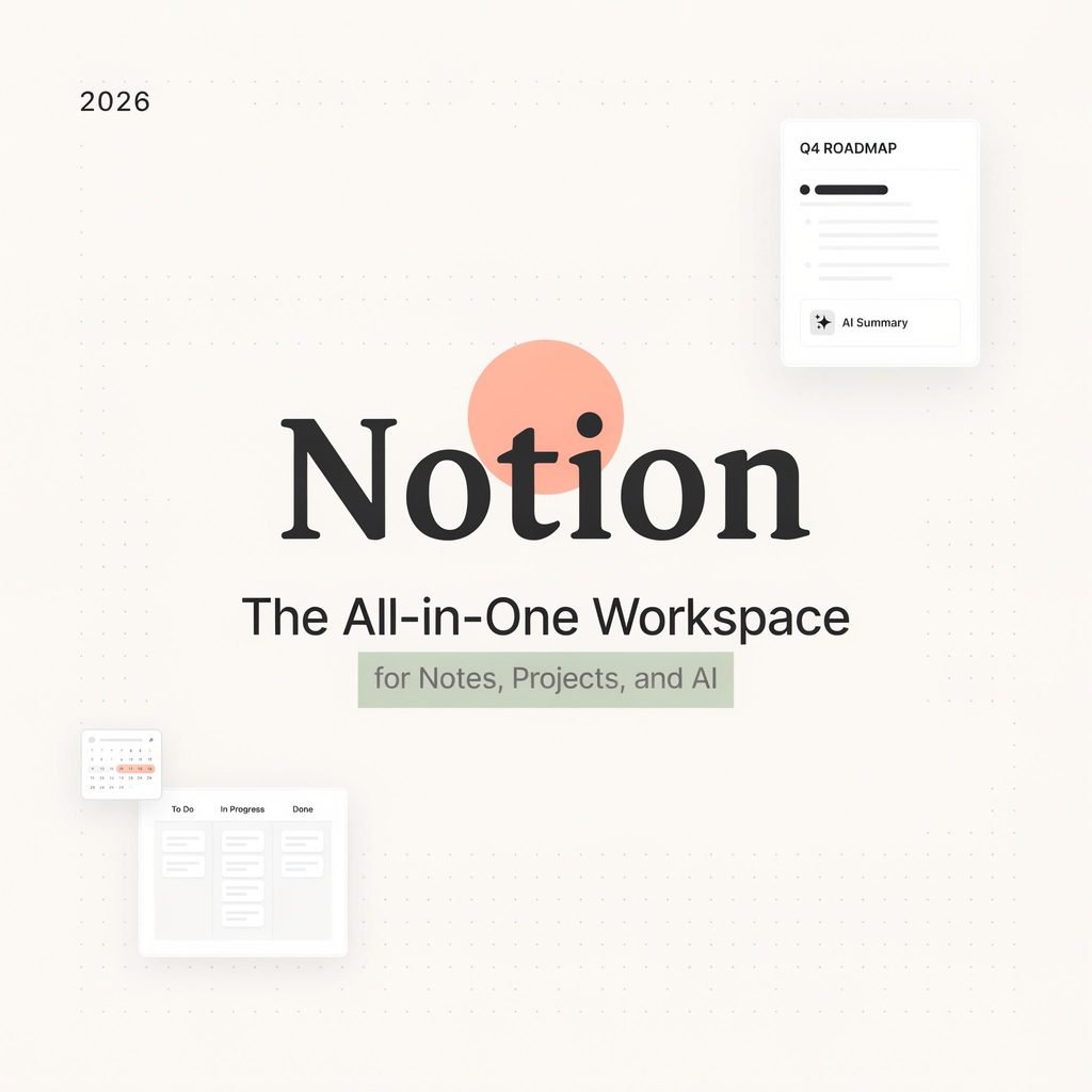 Notion in 2026 The All‑in‑One Workspace for Notes, Projects, and AI