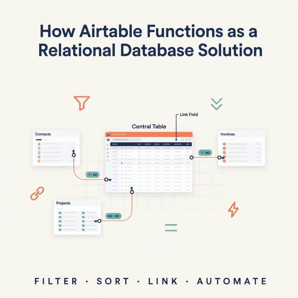 How Airtable Functions as a Relational Database Solution
